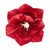 Red Crepe Paper Peony Flower - 3 Sizes