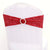 Sparkly Sequin Lycra Chair Sash - Red
