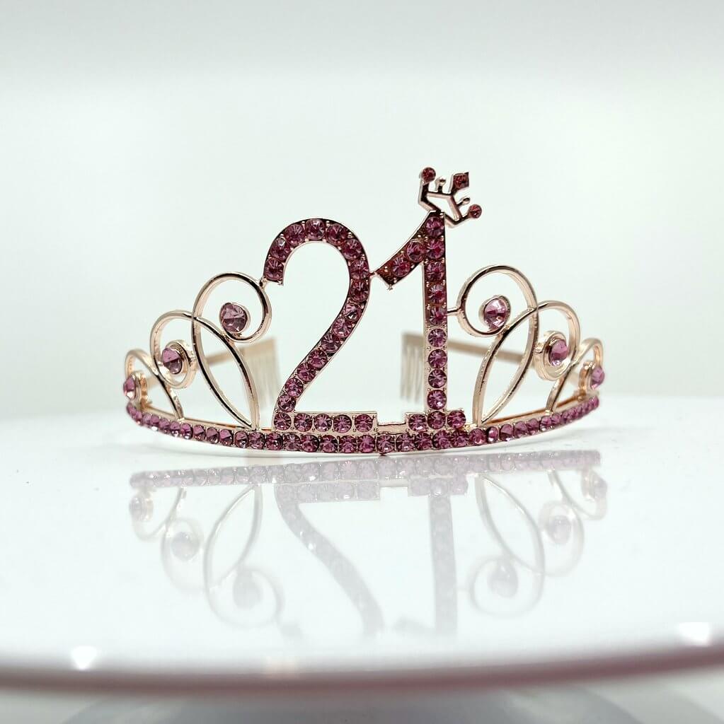 21st birthday crowns clearance tiaras