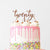Rose Gold Mirror Acrylic 'Twenty' Cake Topper - Online Party Supplies