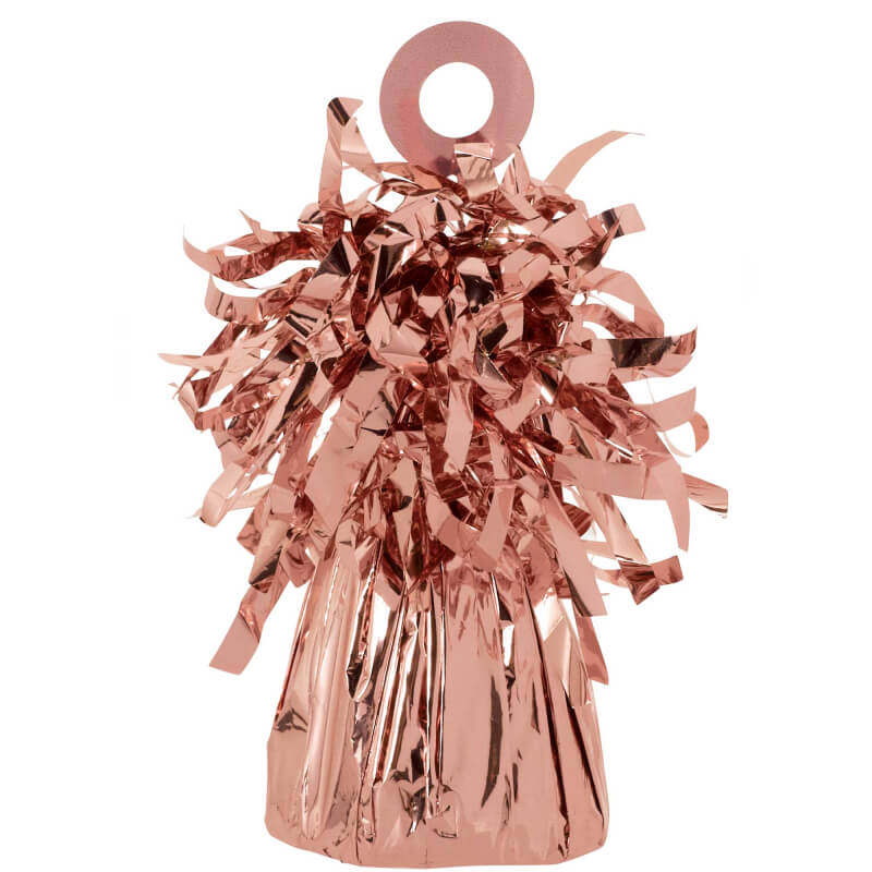 Amscan Small Foil Balloon Weight - Rose Gold