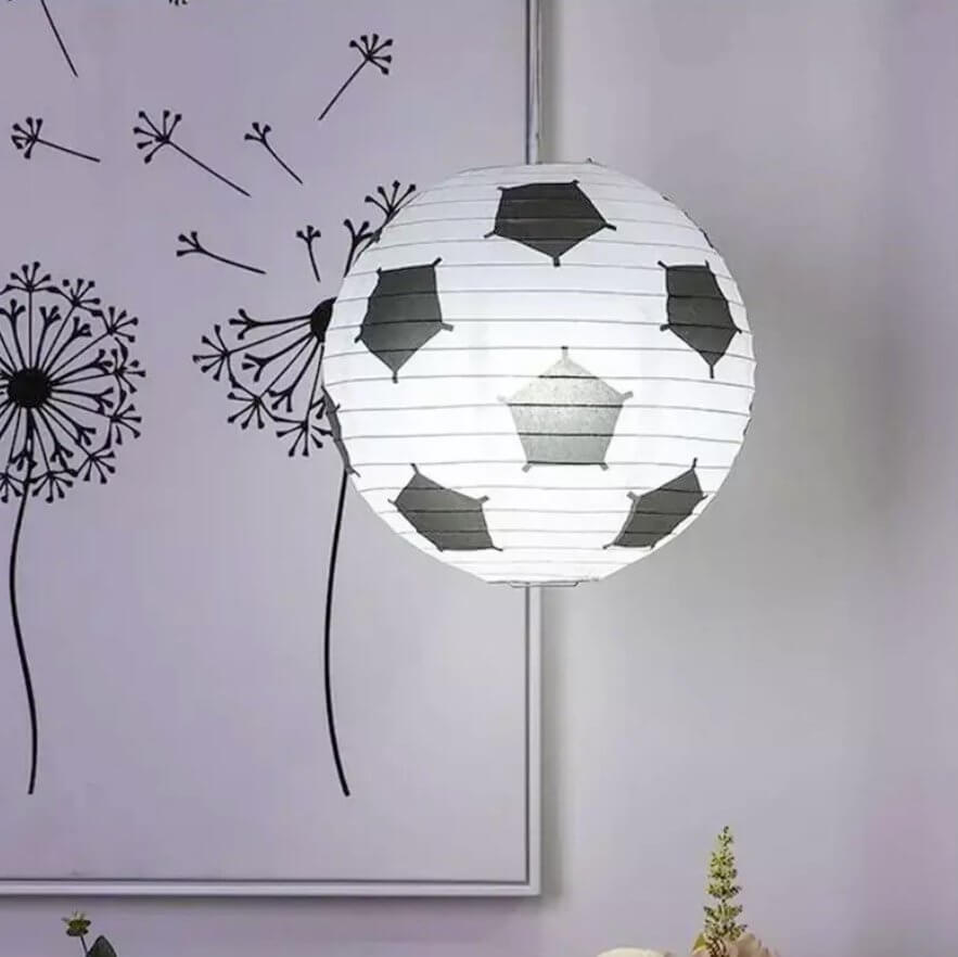 Mudder 16 Pcs Football Paper Lantern Sports Fan Party Decor Mudder 16 Pcs Football Paper Lantern Sports Fan Party Decor