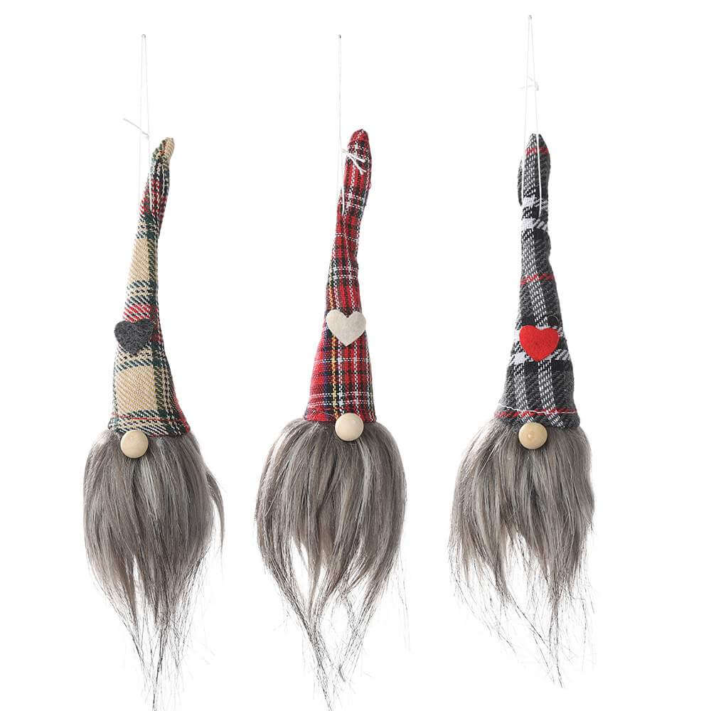 Faceless Christmas Gnome Tree Hanging Ornament