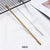 Straight Gold Stainless Steel Drinking Straw 210mm x 6mm - Online Party Supplies