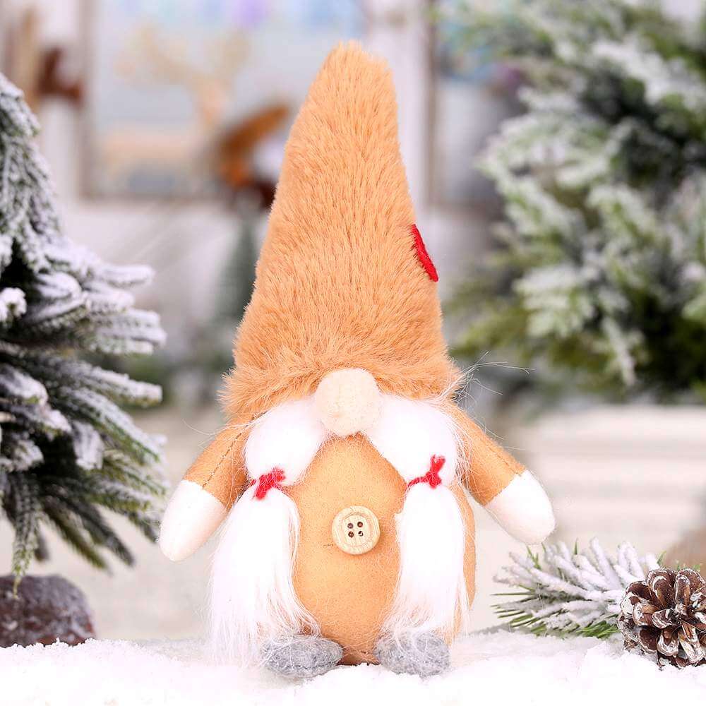 Stuffed Faceless Christmas Gnome Doll Toy