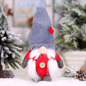 Stuffed Faceless Christmas Gnome Doll Toy