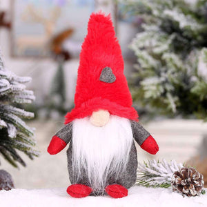 Stuffed Faceless Christmas Gnome Doll Toy