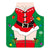 60x70cm Fun Red Christmas Apron for Adults