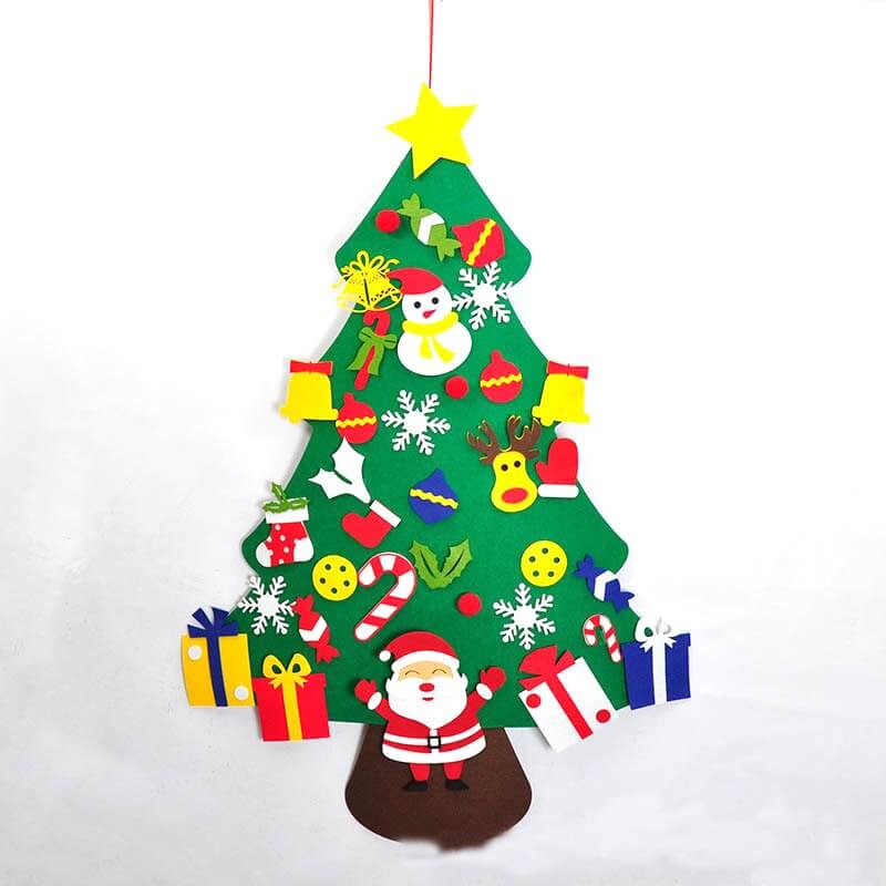 DIY Felt Christmas Tree Kit For Kids - Style Q