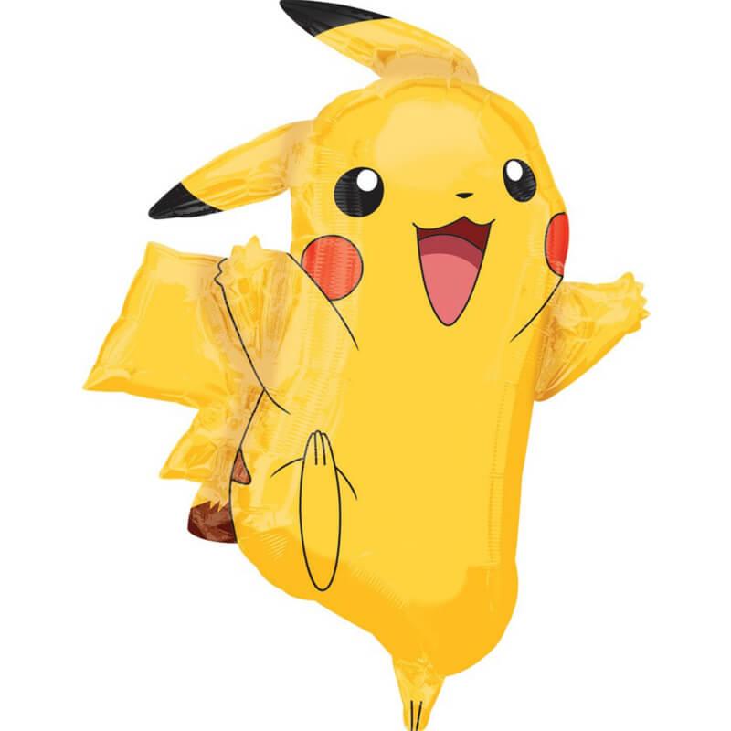 Supershape XL Pokemon Pikachu P38 Shaped Foil Balloon