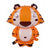 Large Cute Tiger Shaped Foil Balloon - Safari, Zoo and Jungle Wild Animal Themed Birthday Party Decorations and Supplies