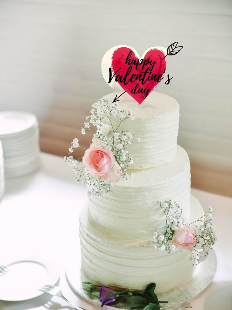 Efavormart Gold Rhinestone Heart Wedding Cake Topper For Wedding Party  Special Event Personalized Decorations - Walmart.com