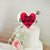 Online Party Supplies Australia Red Happy Valentine's Day Cupid Heart Cake Topper