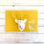 Online Party Supplies Australia Handmade Gold Deer Head Wall Mount Decor Pop Up Greeting Card For him