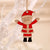 Wooden Christmas Tree Hanging Pendant - Santa Claus