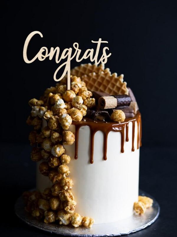 Order To The Joyous Times Congratulations Cake Online, Price Rs.999 |  FlowerAura