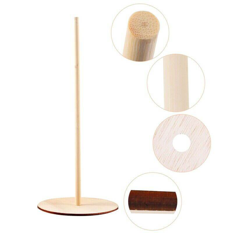 Wooden Wedding Donut Stacker Free Stand for sweet table dessert bar