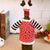 Woolen Christmas Elk Wine Bottle Cover Sweater with Hat - Online Party Supplies
